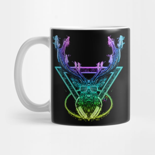 RGB Stag by Greydn